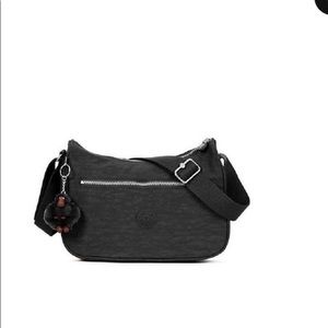 Kipling Sally Handbag  Black Nylon Crossbody Bag